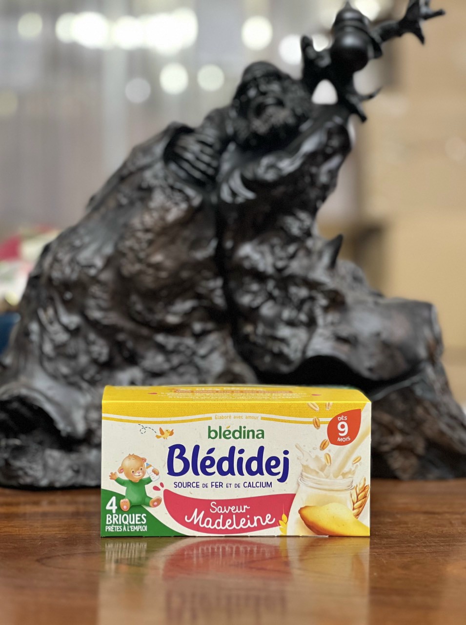 Thùng 12 hộp 250ml Sữa nước Bledina Bledidej ( từ 9 tháng) hương vị bánh mỳ nướng